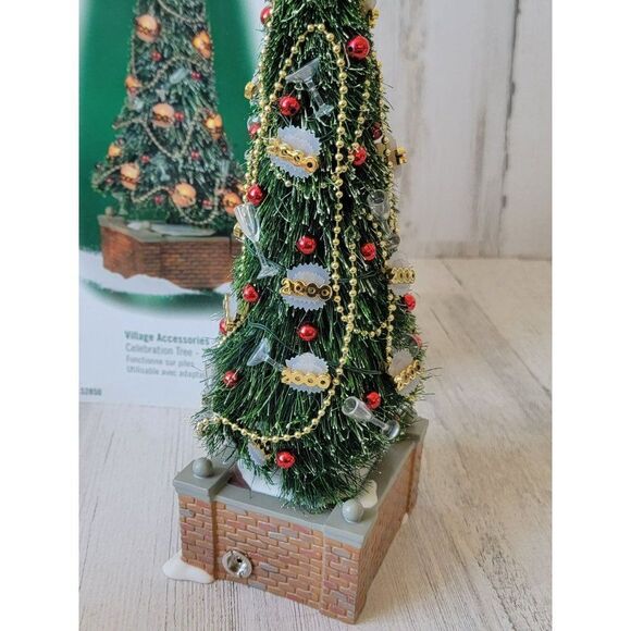 Dept 56 52850 Celebration Tree 2000 AS IS village accessory xmas - Picture 4 of 7